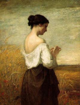 William Morris Hunt : Peasant Girl